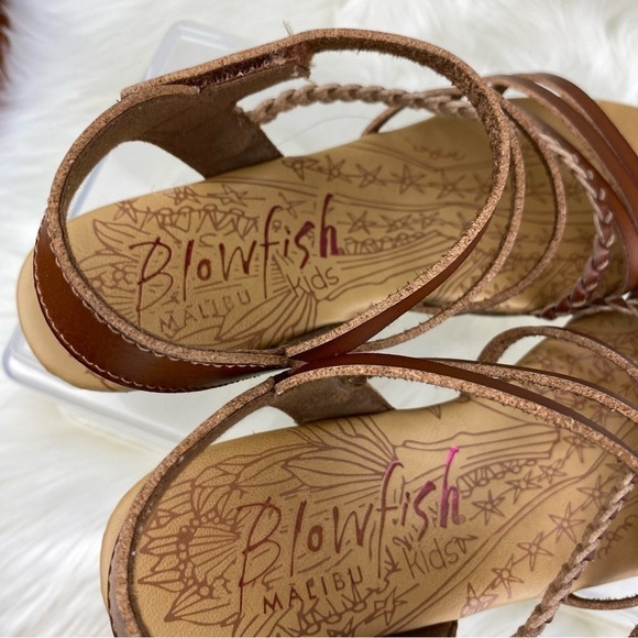 BLOWFISH HEIDI WEDGES IN WOOD SANDALS SIZE 4 - Picture 4 of 7